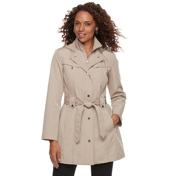 Women's TOWER by London Fog Hooded Rain Jacket