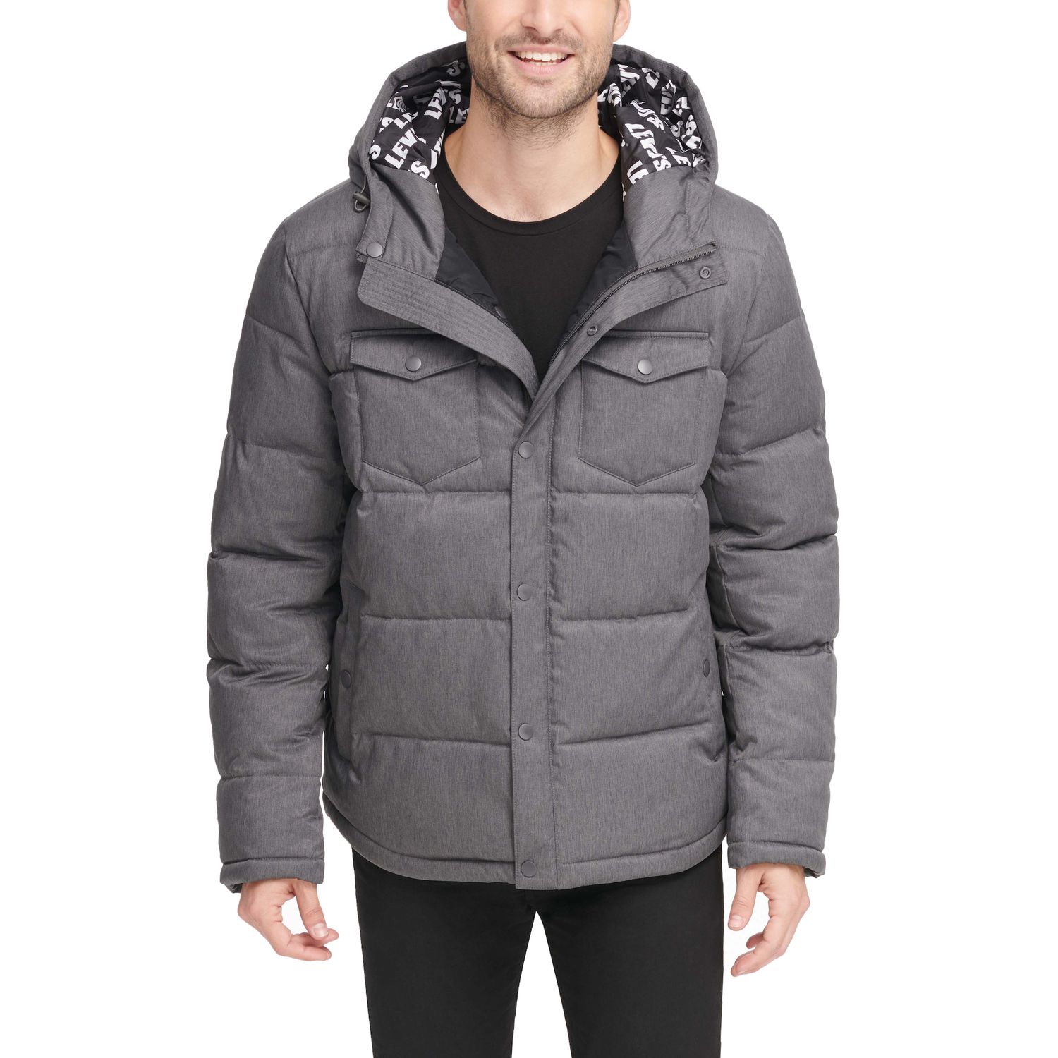 levi's quilted puffer jacket