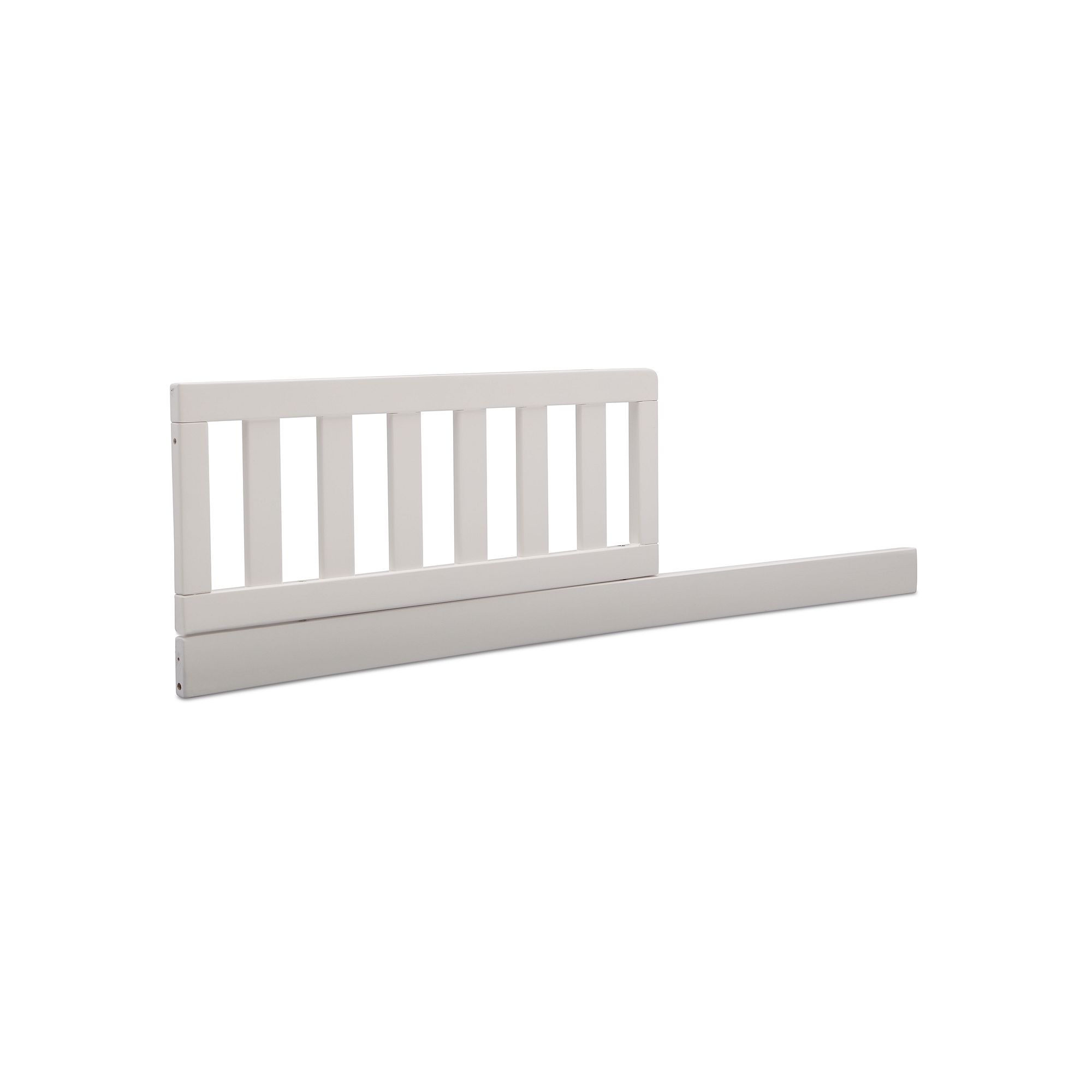 Delta Children Toddler Bed Guard Rail Kit #555725, Bianca White