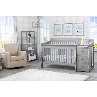 Delta Children Princeton Junction Convertible Crib N Changer