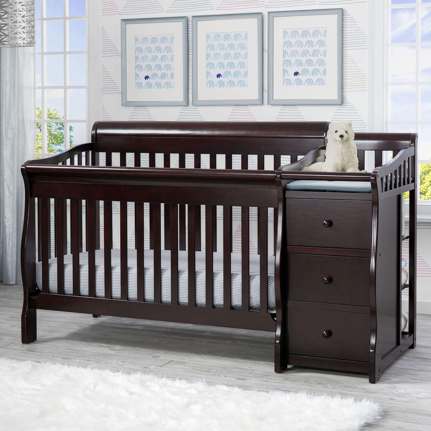 delta children crib n changer