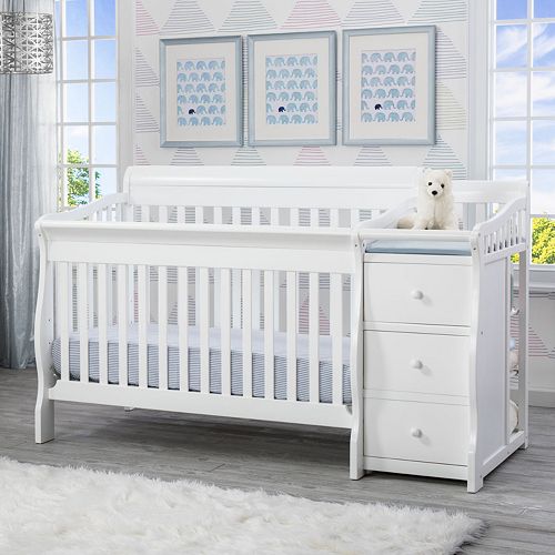 Delta Children Princeton Junction Convertible Crib N Changer