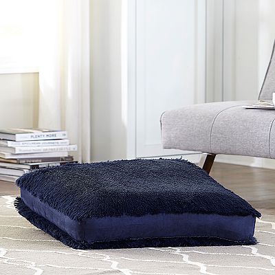 M. Kennedy Home Polar Faux Fur Square Cushion Pillow