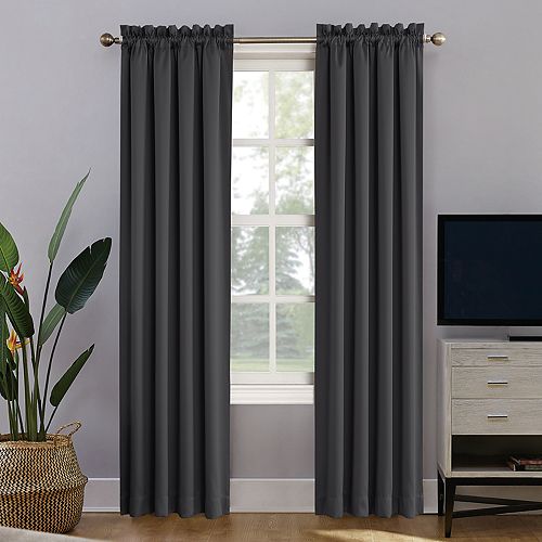 Sun Zero Blackout 1Panel Norway Theater Grade Window Curtain