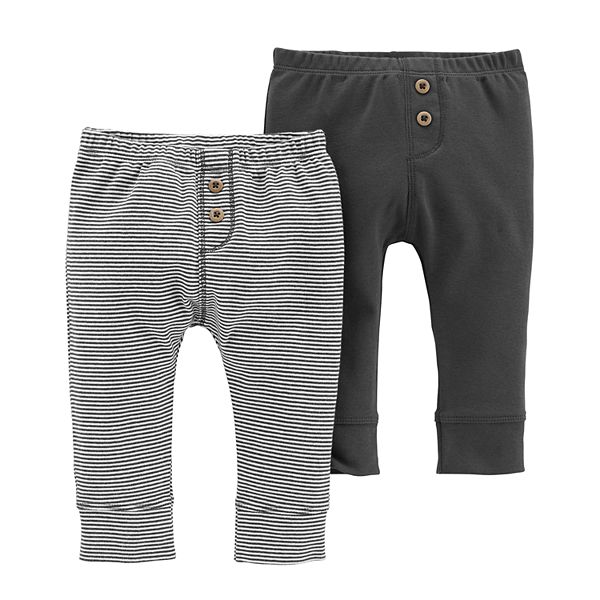 Baby Boy Carter's 2Pack Striped & Solid Pants