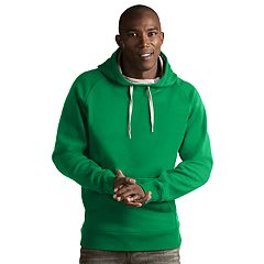 Men's New Era Green Bay Packers Combine Authentic Hard Hitter Pullover Hoodie Size: Large