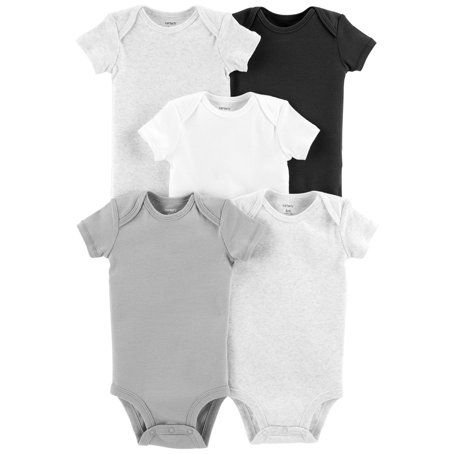 carter's solid onesies