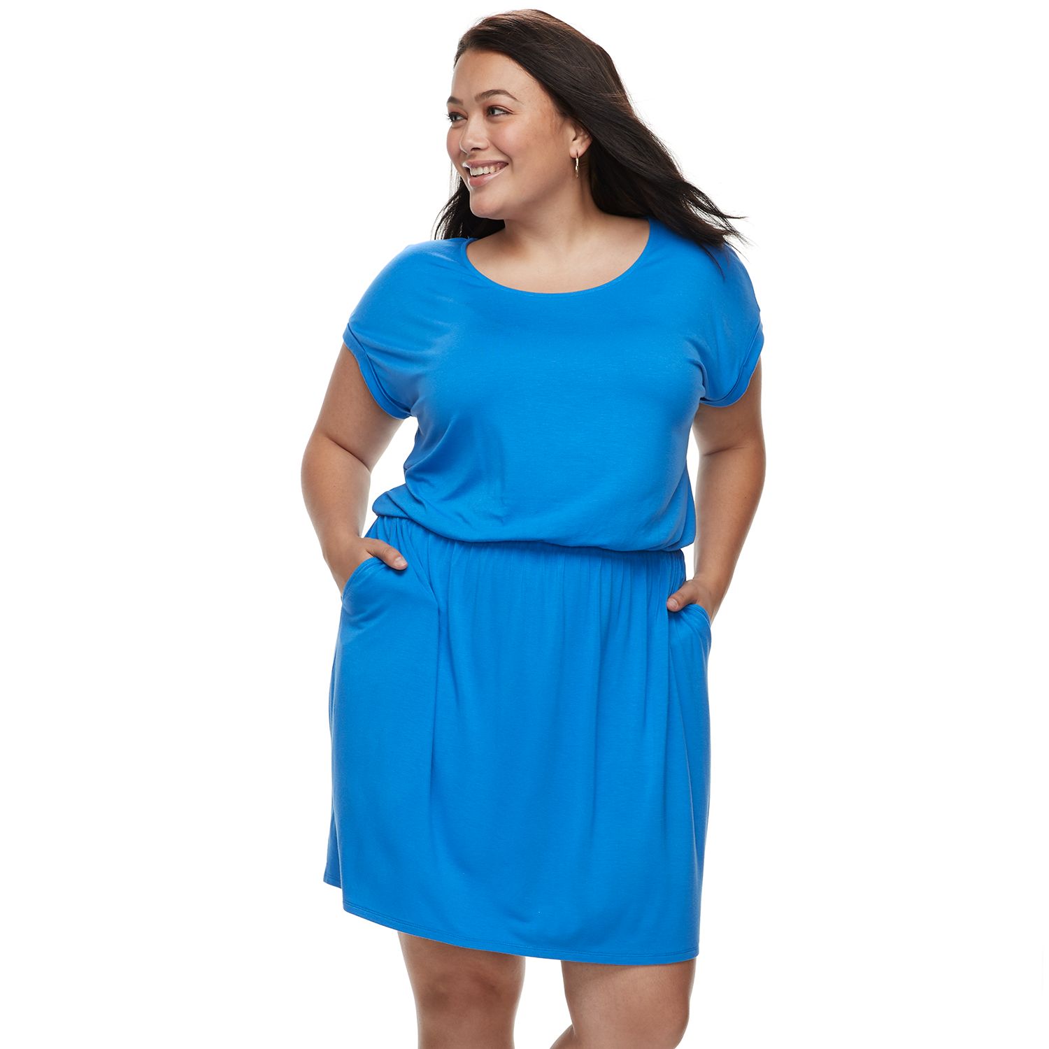 cheap plus size t shirt dress