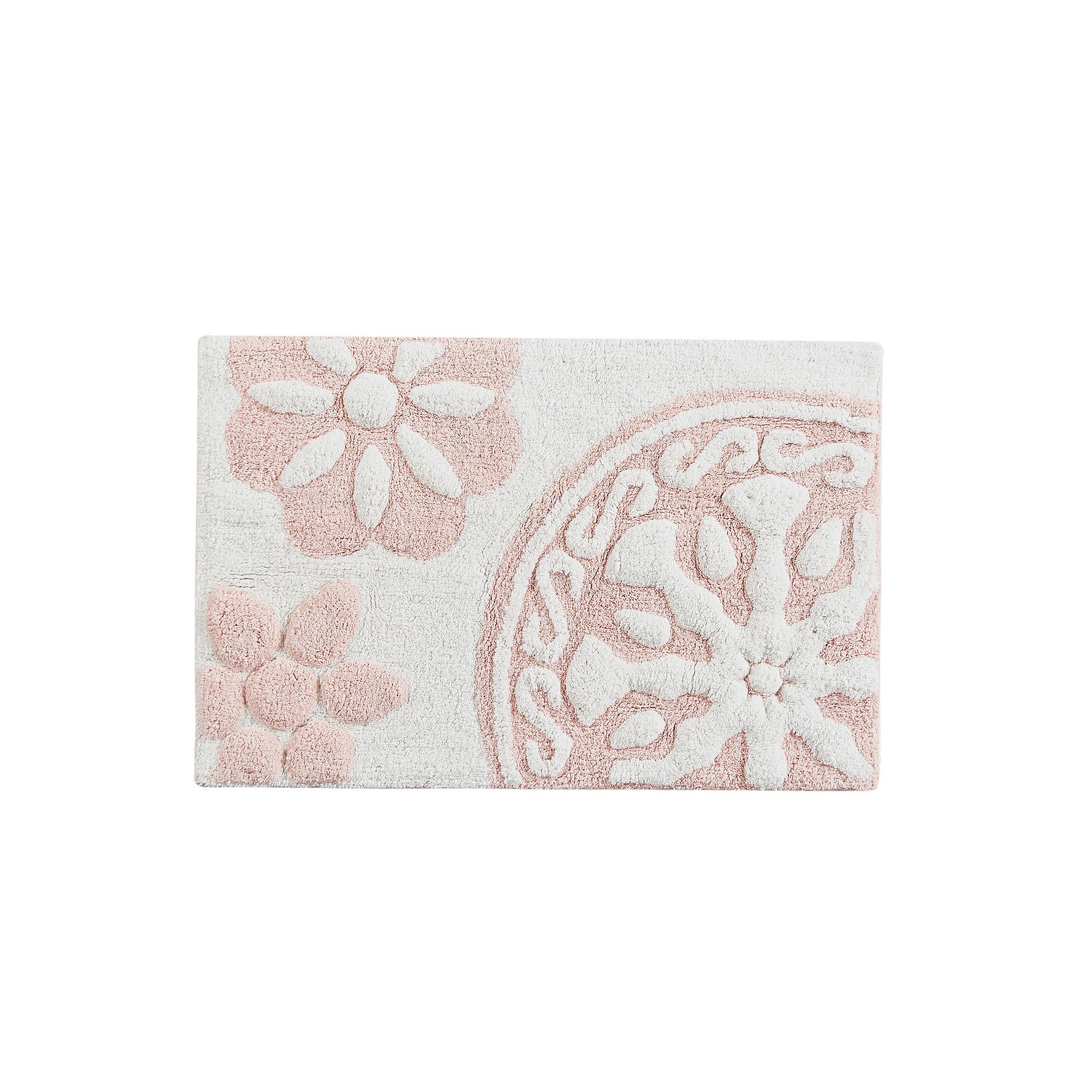 Madison Park Marrakesh Medallion Cotton Tufted Bathroom Rug - 20 x 30, 