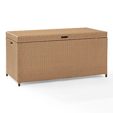 Crosley Palm Harbor Patio Wicker Storage Bin