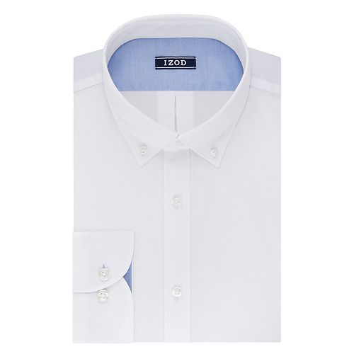 wrinkle free slim fit dress shirt