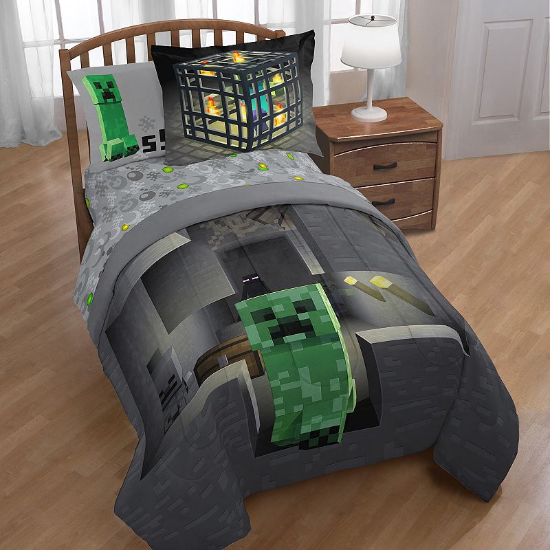 Upc 032281259419 Minecraft Twin Comforter Bedding Upcitemdb Com