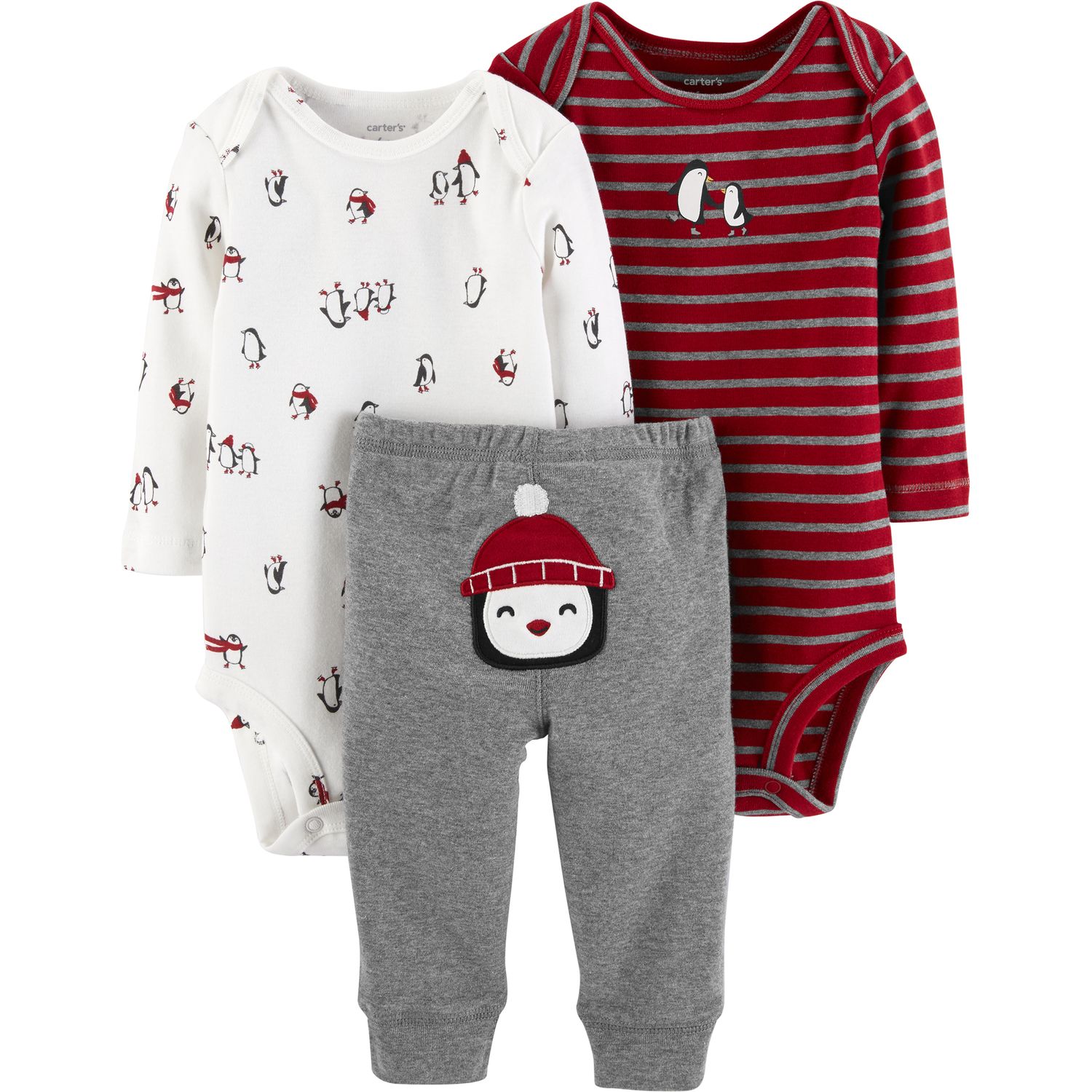 carter's penguin outfit