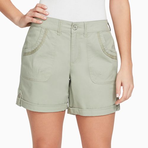 Women's Gloria Vanderbilt Misha Twill ButtonTab Shorts