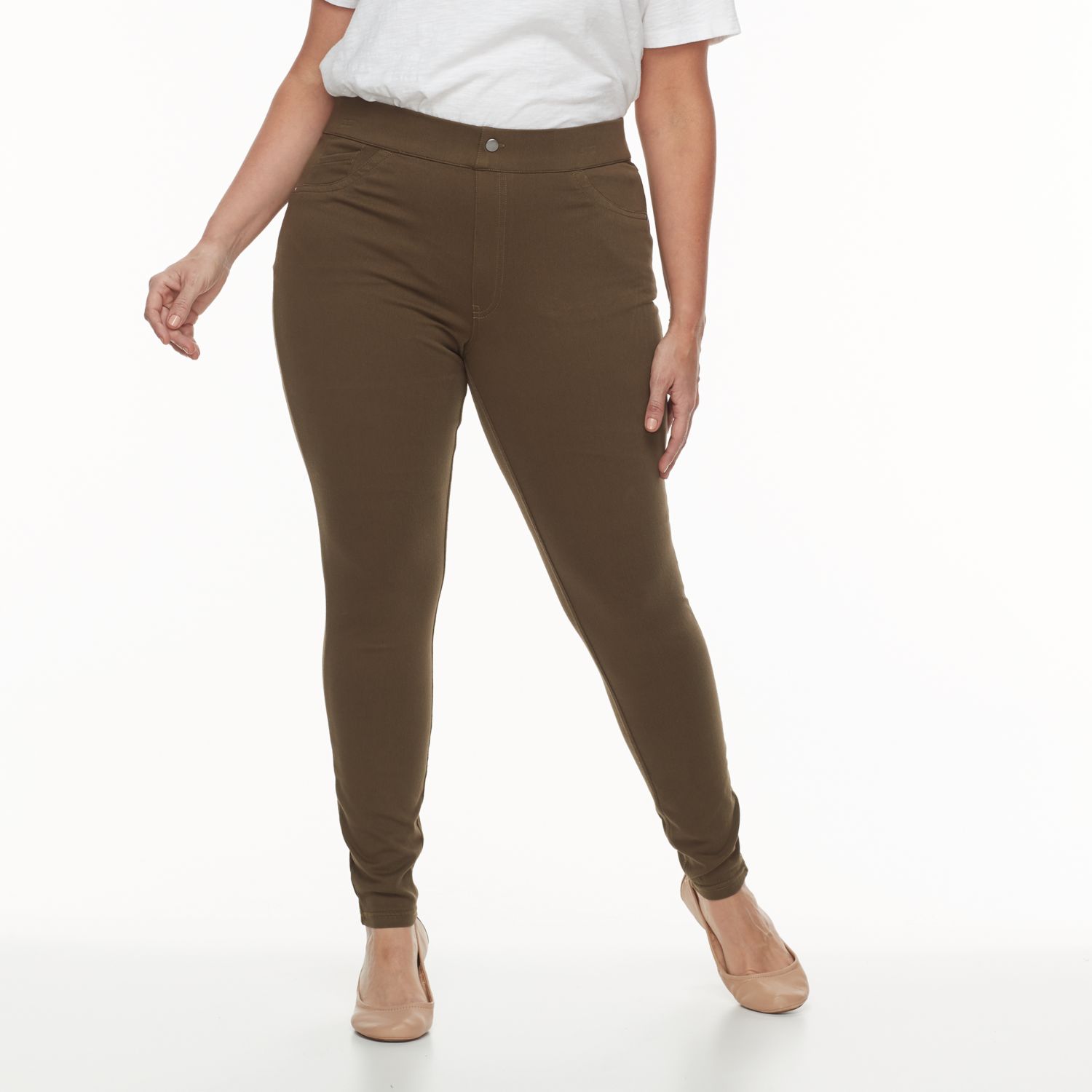 kohls plus size jeggings