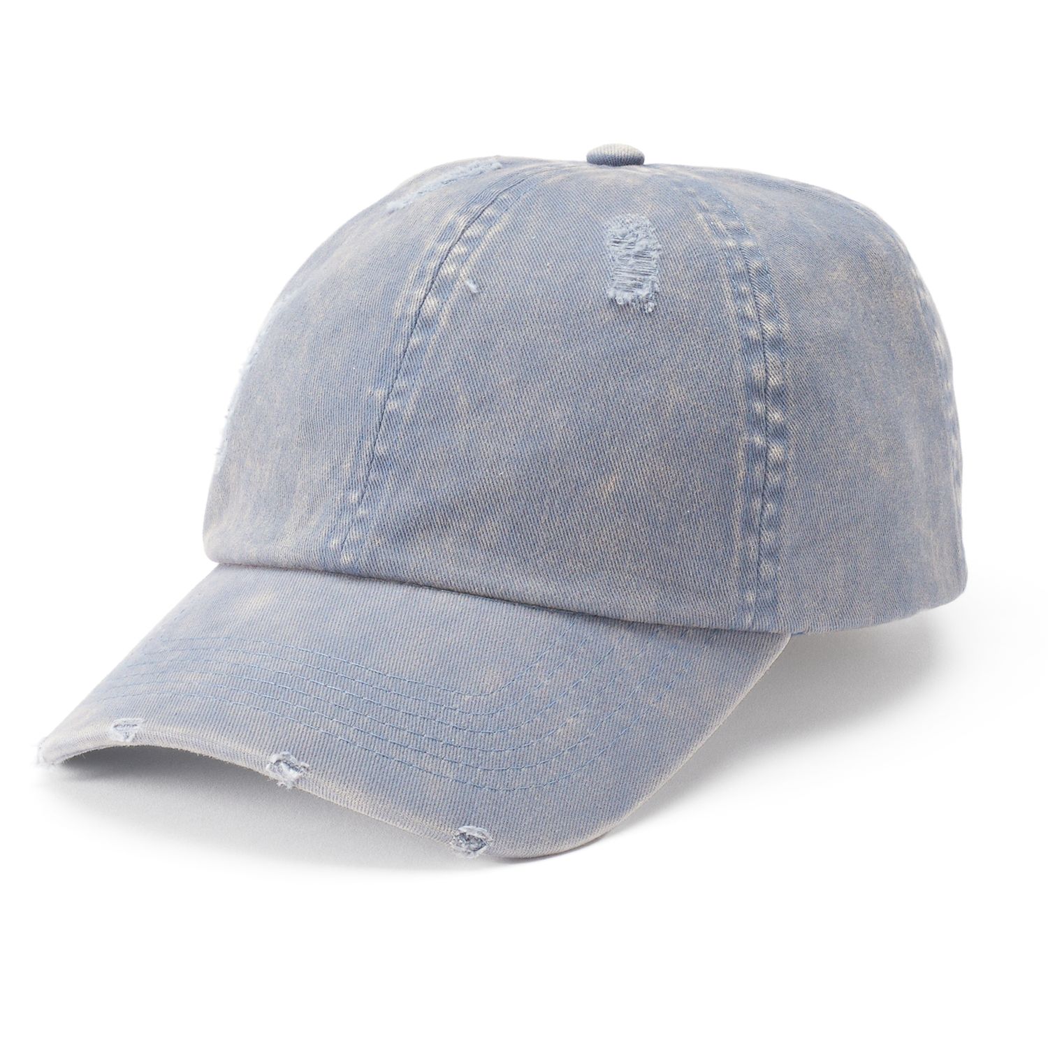 distressed baseball cap womens