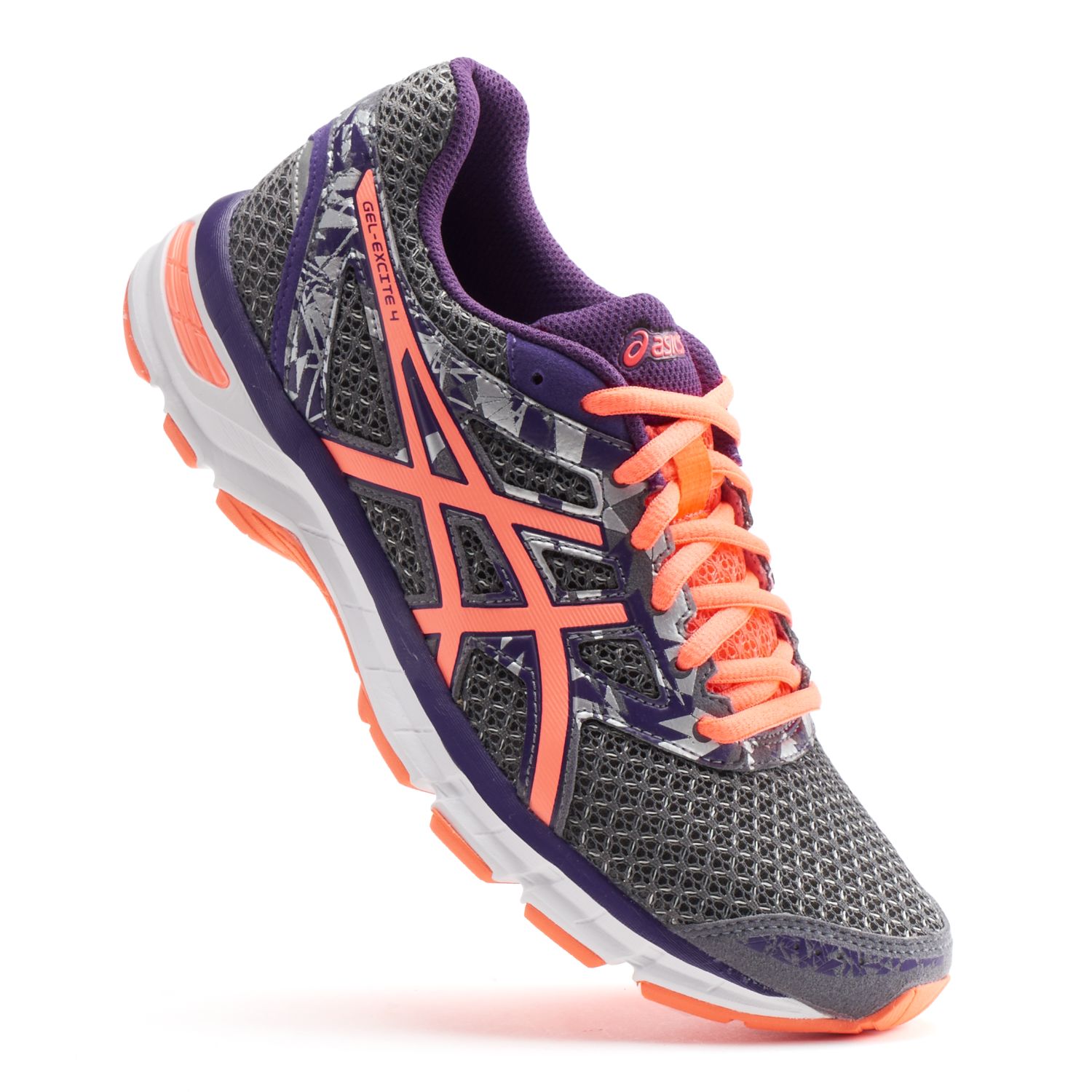 asics gel excite 4 running trainers ladies