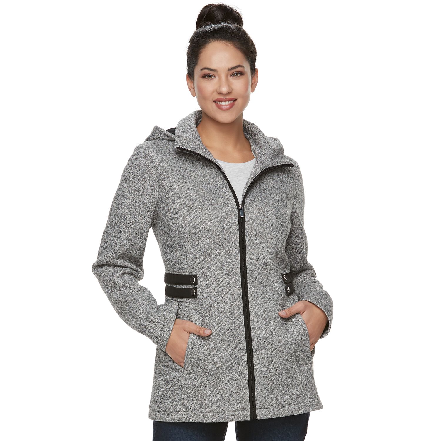 women's midweight jacket with hood