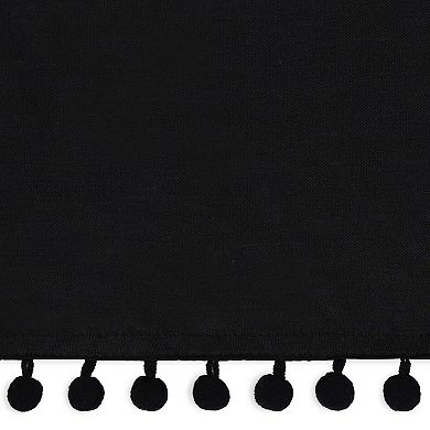 EasyFit Pom Pom Fringe Bedskirt