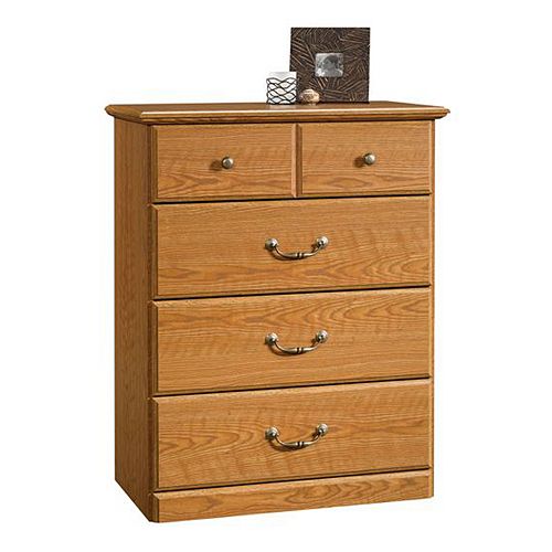 Sauder 4 Drawer Chest Oak