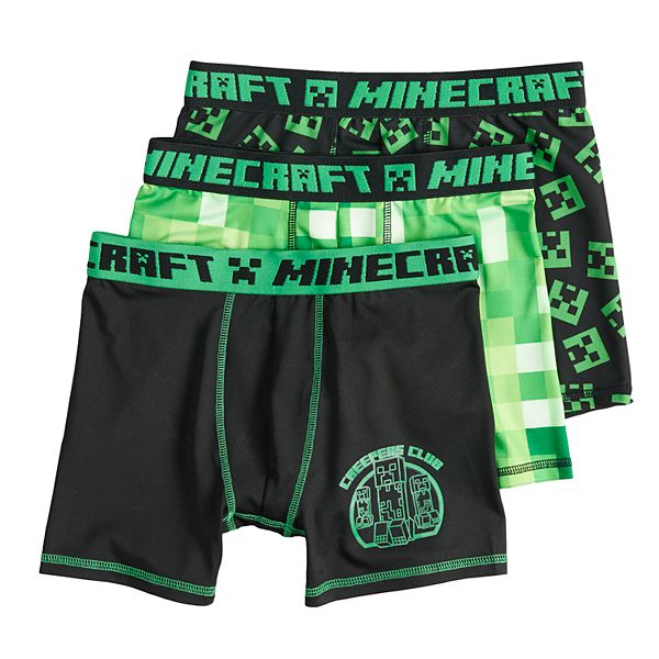  Minecraft Boys Briefs Pack of 3 Multicolor 12