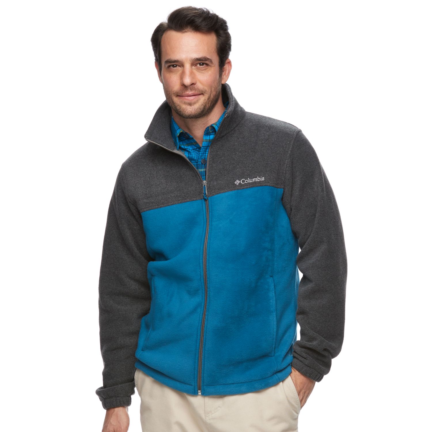 men's columbia flattop ridge fleece jacket
