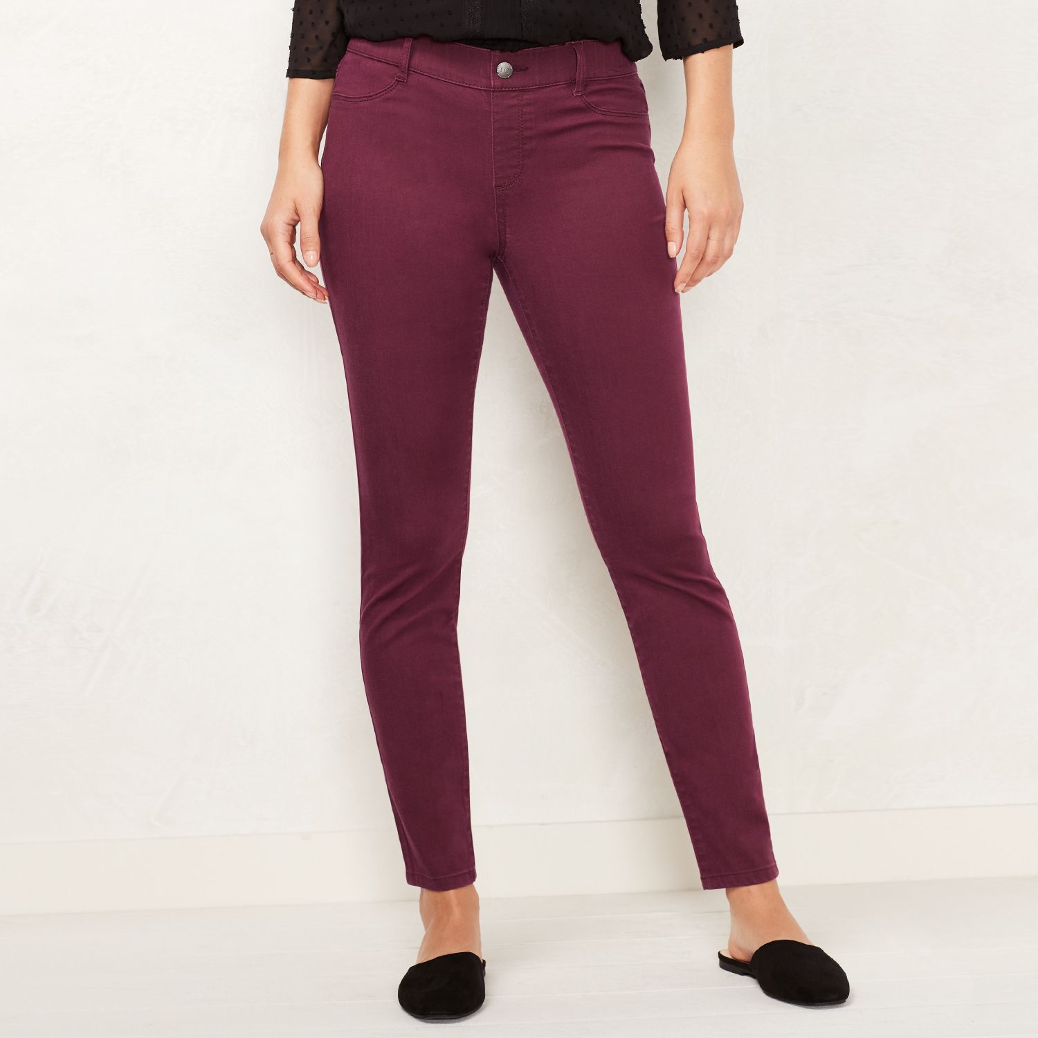 lauren conrad high rise jeggings