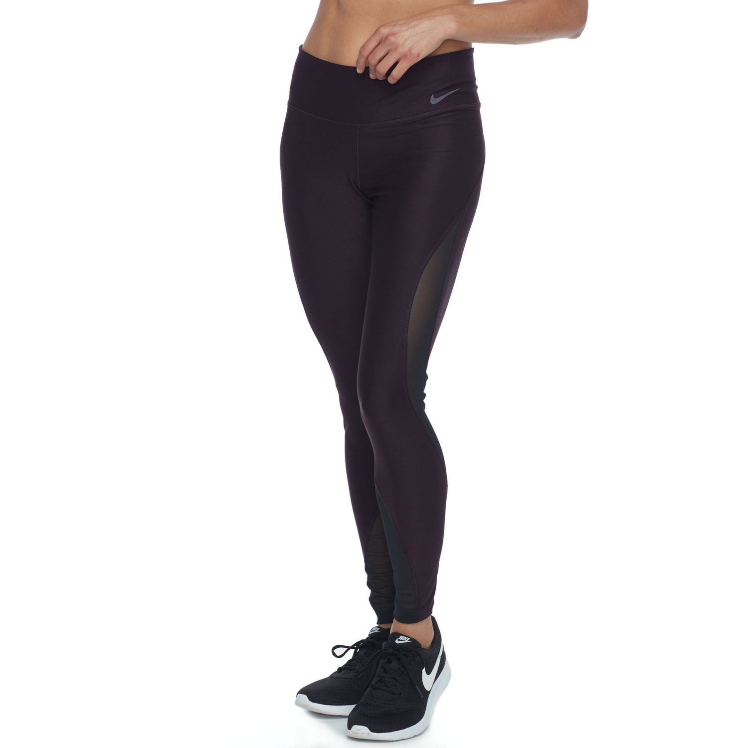 nike mesh training tights