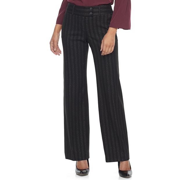 Modern Fit Wide Leg Pants