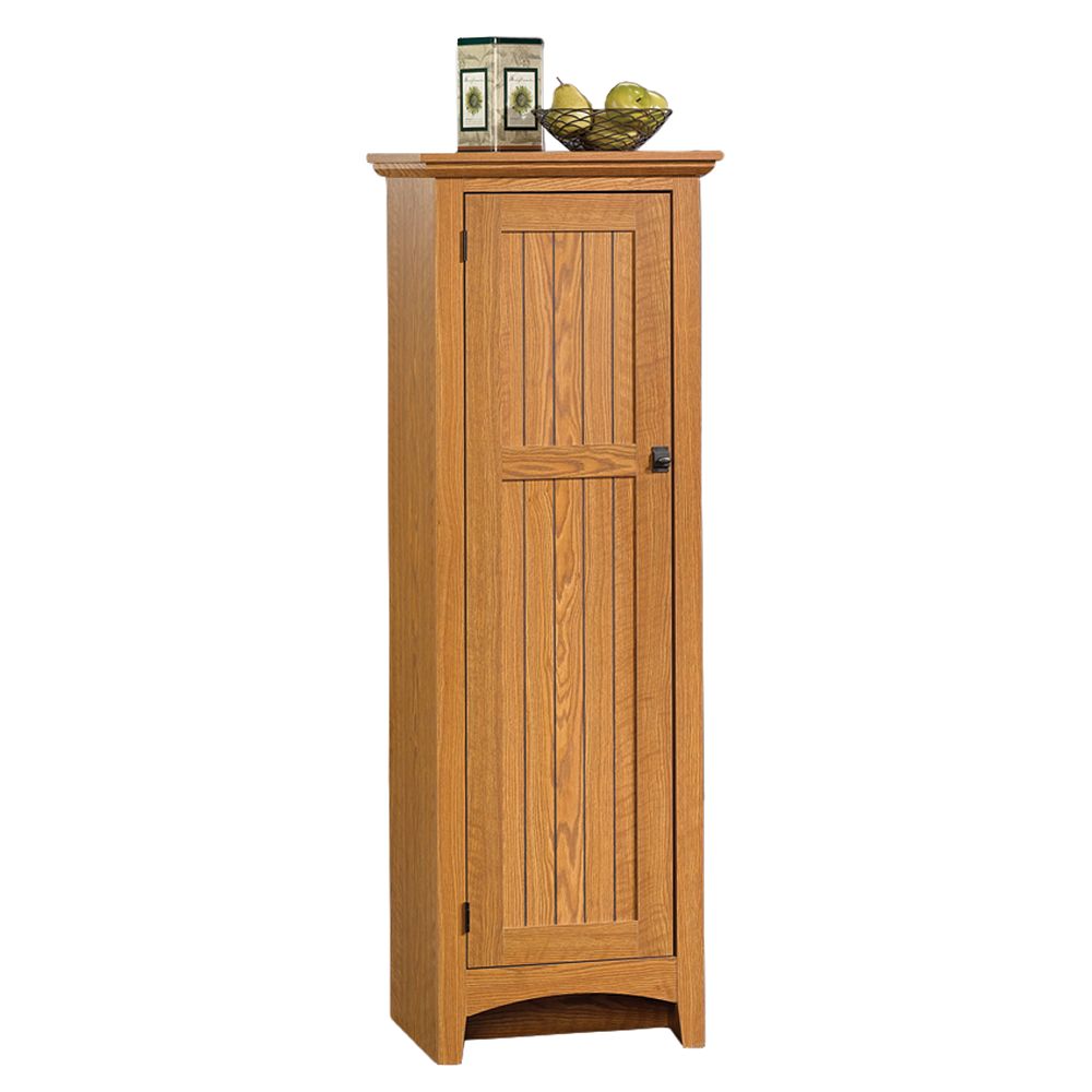 Sauder 1 Door Pantry Oak