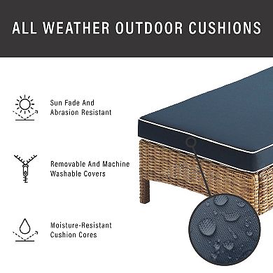 Crosley Bradenton Patio Chaise Lounge Chair