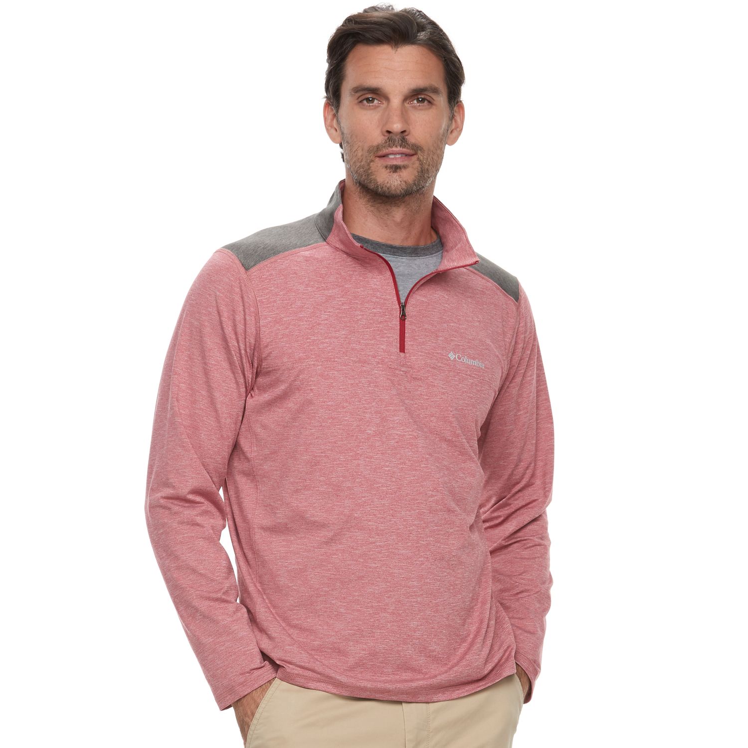 columbia men's quarter zip