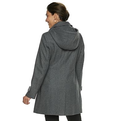 Women's TOWER by London Fog Zip-Front Wool Blend Jacket