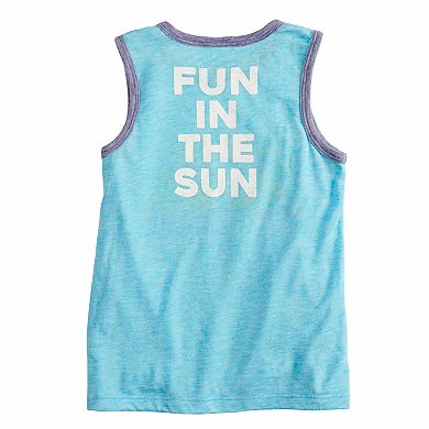 Boys 4-10 Jumping Beans® "Fun In The Sun" Sun Graphic Tank Top