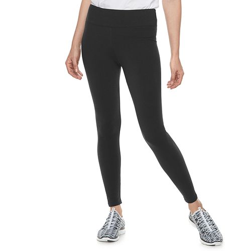 Petite Croft & Barrow® Tummy Control Midrise Leggings