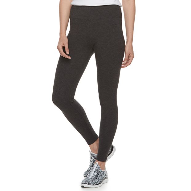 Petite Croft & Barrow® Tummy Control Midrise Leggings