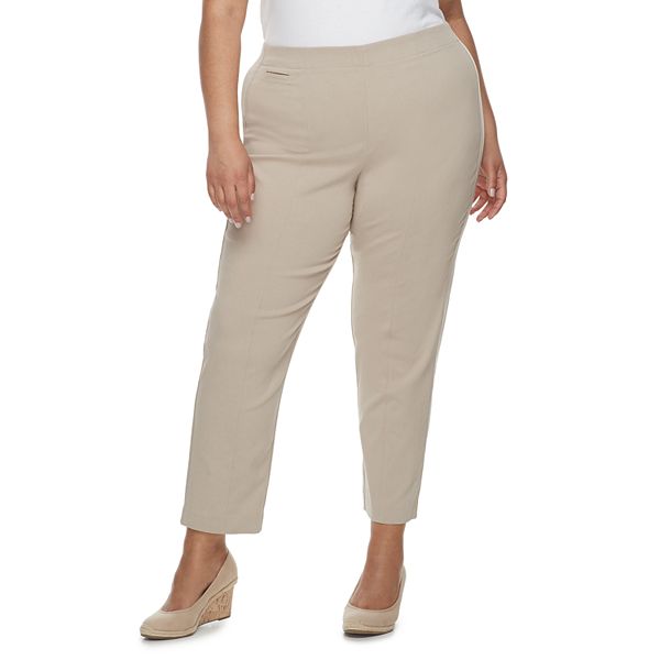 Plus Size Croft & Barrow® Pull-On Ankle Pants