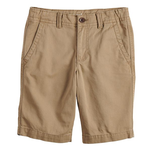 Boys 8-20 Urban Pipeline™ Flat-Front Twill Shorts