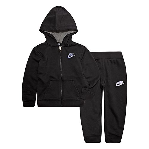 nike zip up hoodie and jogger set