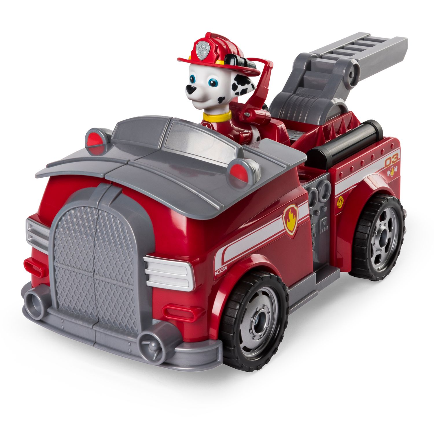 paw patrol red car