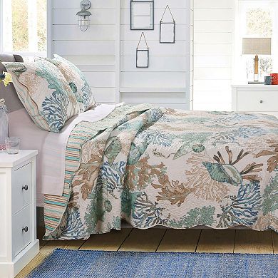 Barefoot Bungalow Atlantis Quilt Set