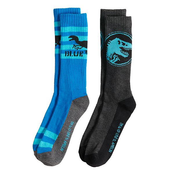 Boys 420 Jurassic World 2Pack Crew Socks