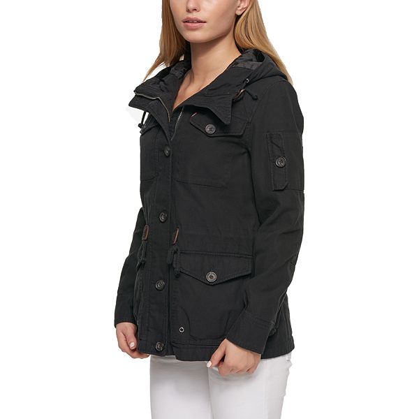 Women's Levi's® Hooded Anorak Military Jacket