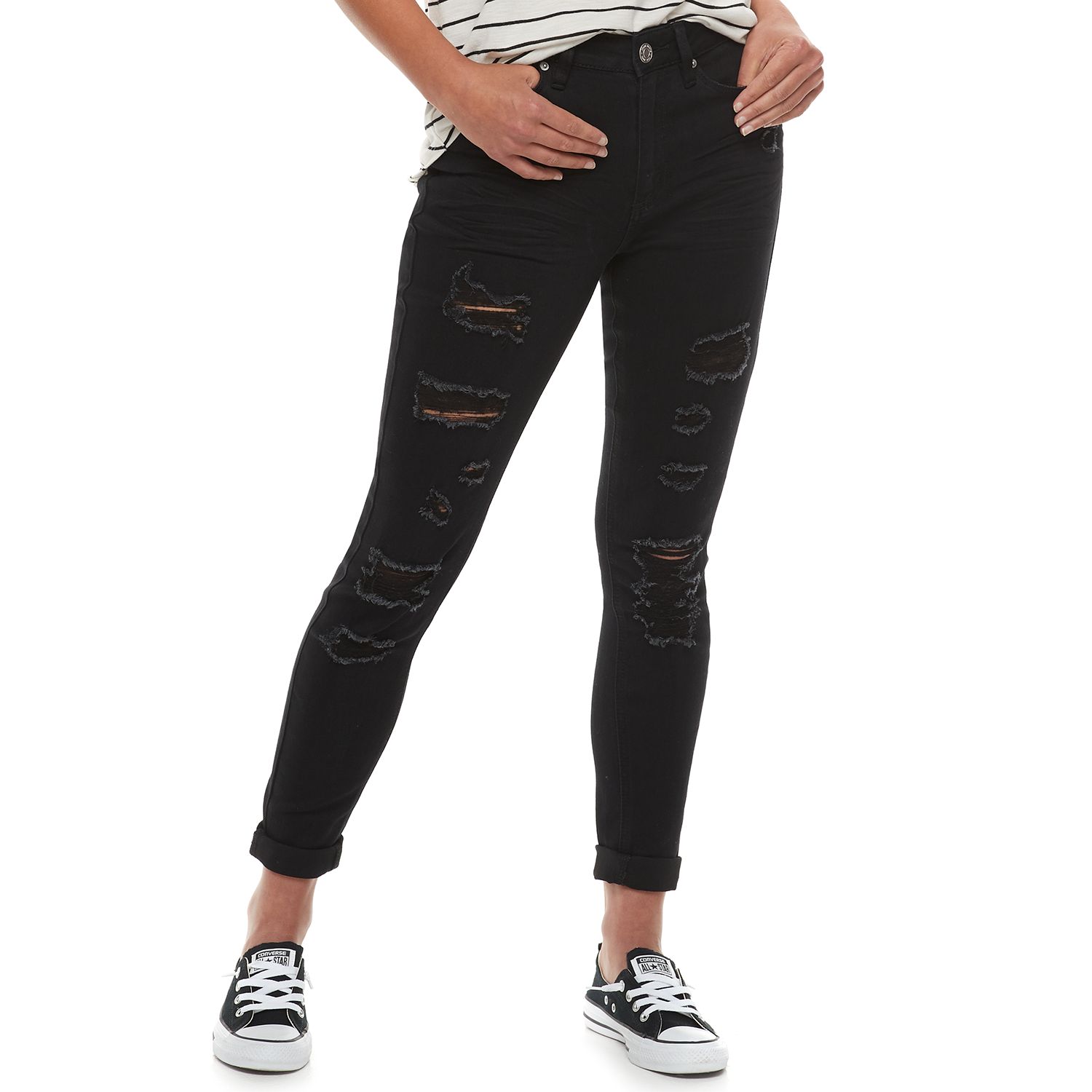 mudd super high waisted jeggings