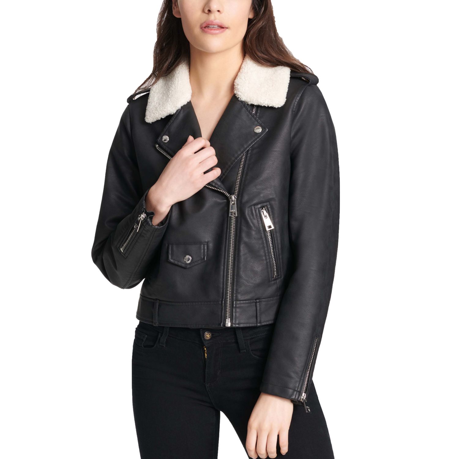 kohl's levi's faux leather jacket