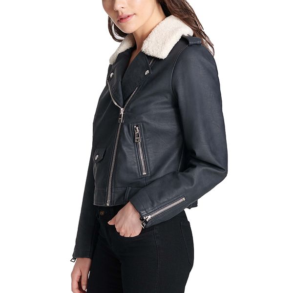 Women's Levi's® Faux-Leather Moto Jacket