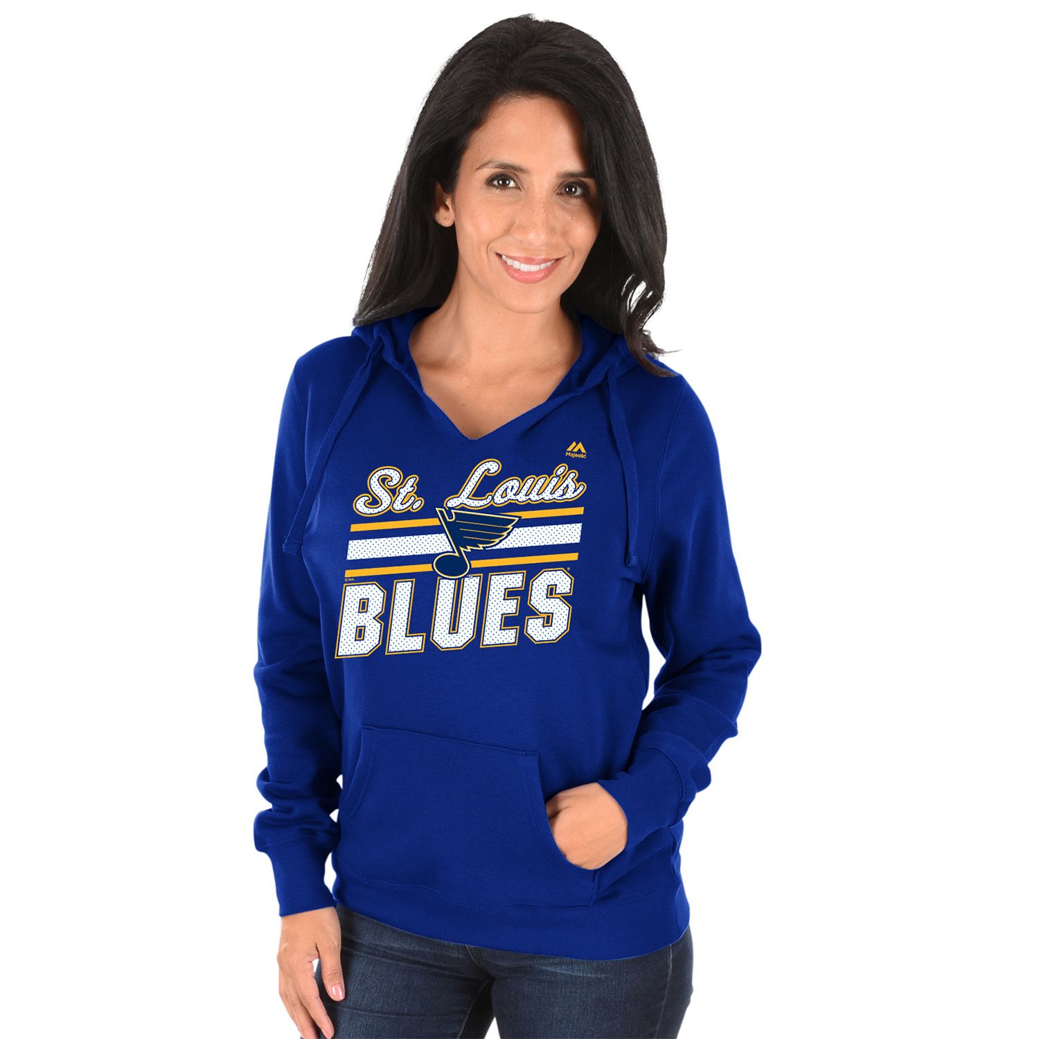 women's st louis blues hoodie