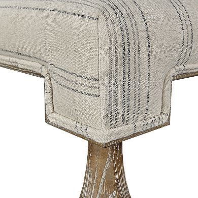 Linon Shelly Rustic Backless Counter Stool