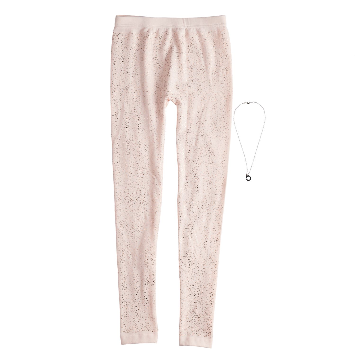 girls fleece lined leggings