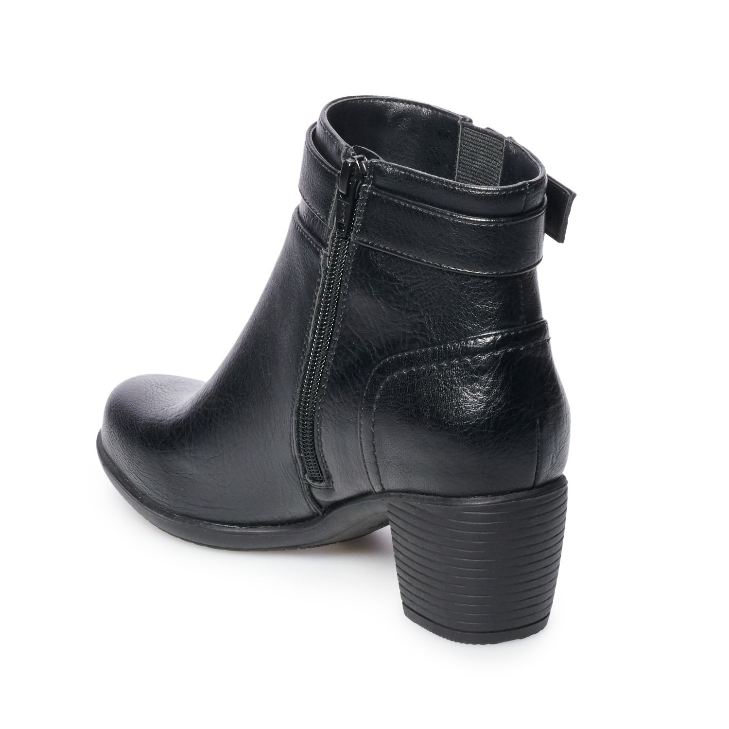 croft & barrow baron women's ortholite high heel ankle boots